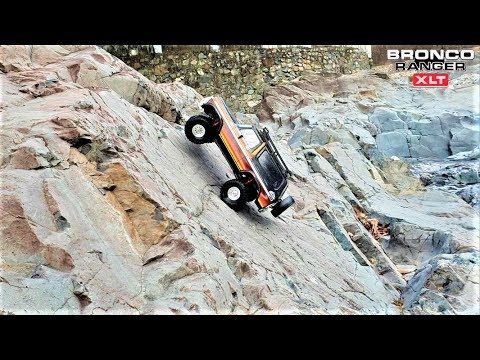 RC Car Traxxas TRX-4 Ford Bronco Ice Rock Crawling 2