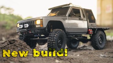 New Build! 1/10 Scale Rc Jeep Cherokee - Scx10 Off road Diving 4x4 Rc Car / E3S-RC
