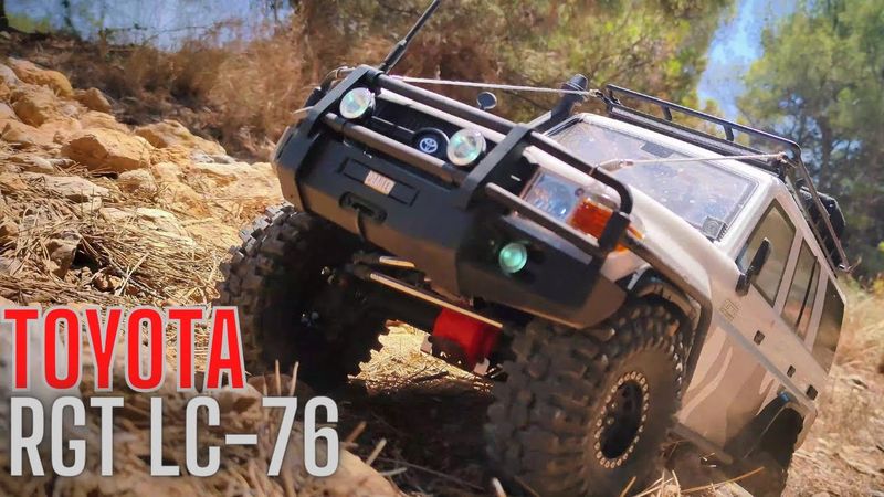 RC CRAWLER TOYOTA LAND CRUISER MOUNTAIN ROUTE ADVENTURE OFF-ROAD