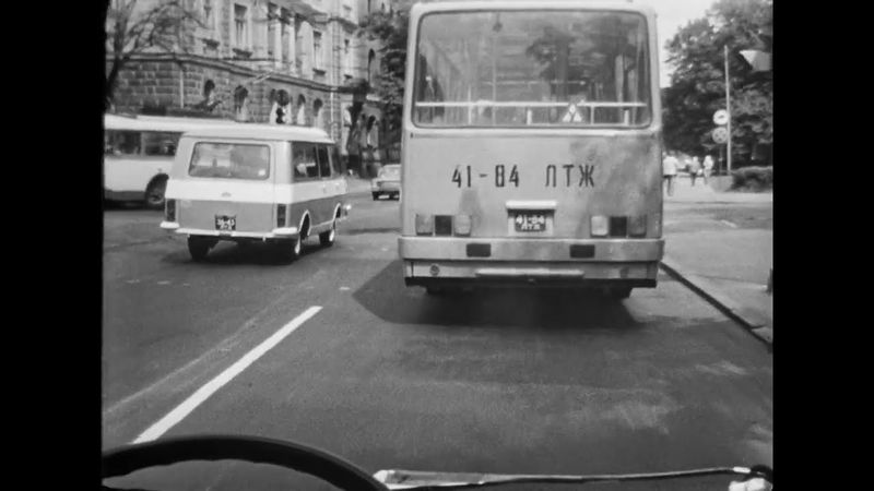 Обучение вождению автомобиля на тренажере, 1979