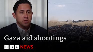 Former US Green Beret says Israel committed war crimes at Gaza food distribution site | BBC News