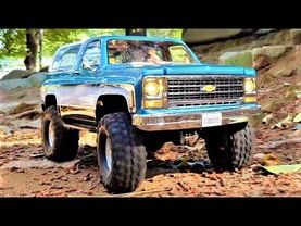 RC Car Traxxas TRX4 K5 Blazer First Rock Crawling