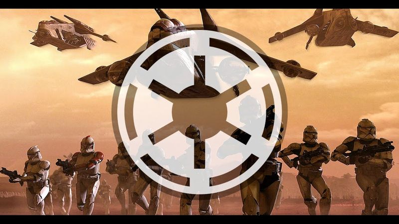 The Grand Army of the Republic | Simpsonwave 1995 Edit - Star Wars