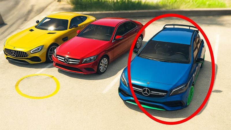 Кто победит в битве рандома на Мерседесах? GTA 5 - Majestic RP