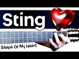 Sting - Shape of My Heart на Гитаре + РАЗБОР
