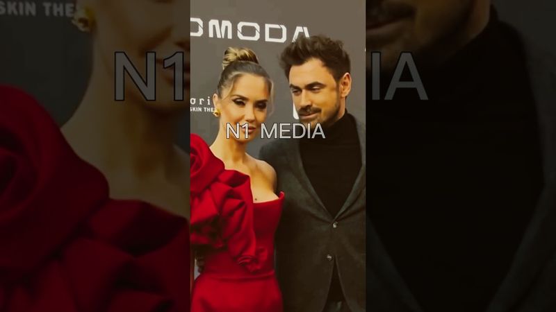 Агата Муцениеце и Петр Дранга счастливы 😍 Какие взгляды! Нравится пара? #n1media #муцениеце