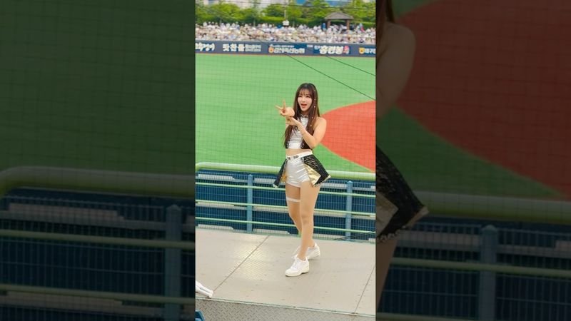 포항에서 제일 예뻤던 찌나뇽 #김진아 #김진아치어리더#ktwiz #kt위즈 #kt위즈치어리더