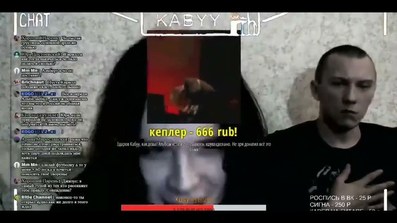 Альберту Кабуу задонатили 666 рублей.