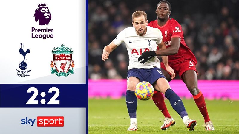 Hartumkämpftes Remis | Tottenham Hotspur - FC Liverpool 2:2 | Highlights - Premier League 2021/22