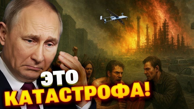 Дроны ВСУ обрушили топливный рынок РФ: бензиновый голод и бунты!