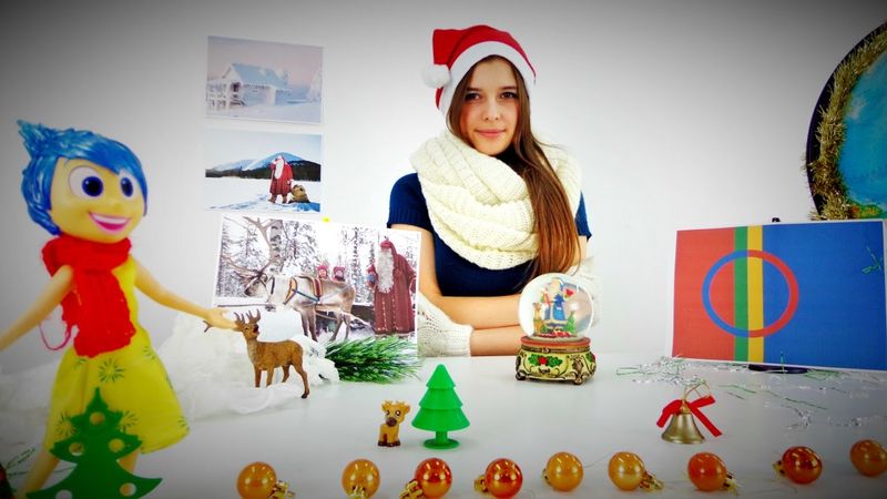 Новогодний выпуск Модной Географии. Маша и Радость в Лапландии