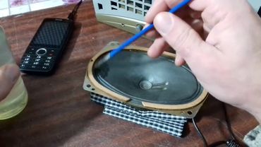 Устранение хрипов и добавление ВЧ (высоких частот) в обычный старый динамик (громкоговоритель).
