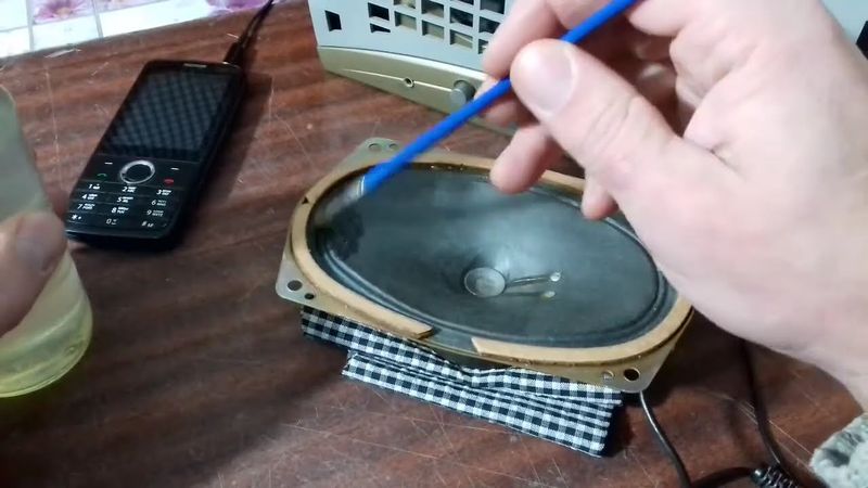 Устранение хрипов и добавление ВЧ (высоких частот) в обычный старый динамик (громкоговоритель).