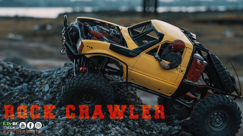 Rc Car scale 1/10 Toyota Hilux Buggy SCX10 Rock Crawler