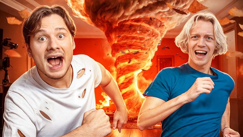 Проверка Лайфхаков, Экспериментов - Сделали Огненное Торнадо! (Кореш, Парадеич, ФрамеТамер)