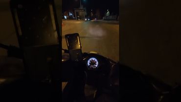 Scooter Rider Hits Hard Street Bumps and His Phone Screen Falls Apart