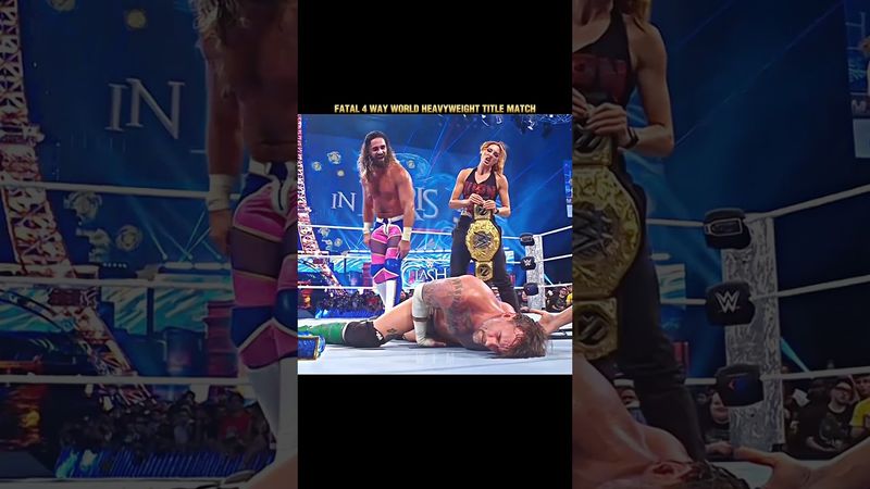 Seth Rollins vs. Jey Uso vs. CM Punk vs. LA Knight 🔥| Clash In Paris 2025 🥵 Edit