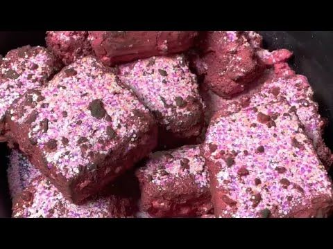 Glittery Pink Pasted Chalk 💗