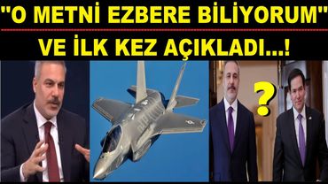 ''METNİ EZBERE BİLİYORUM'' DEDİ...! VE İLK KEZ AÇIKLADI.!