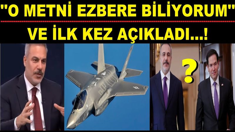 ''METNİ EZBERE BİLİYORUM'' DEDİ...! VE İLK KEZ AÇIKLADI.!