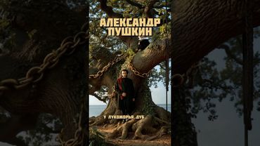 Александр Пушкин - Отрывок из Руслан и Людмила , у Луклморья Дуб зеленый #школа #пушкин #руслан #кот