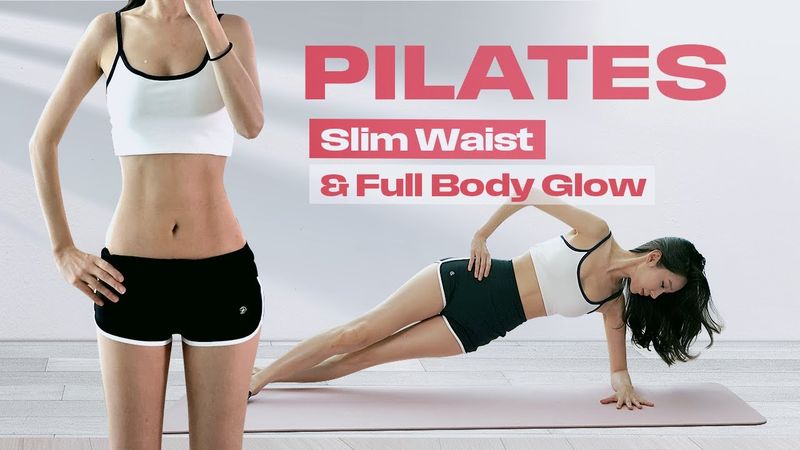 8 Min Slim & Tone Pilates | Full Body Burn at Home (Shirlyn Kim)