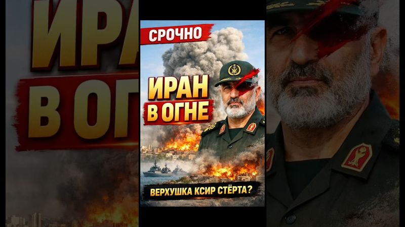ИРАН: ВЗРЫВЫ ВМЕСТО УЧЕНИЙ! Генералы КСИР ликвидированы?