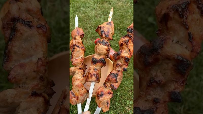 Соковитий і мʼякий шашлик 🍖 #рецептиукраїнською