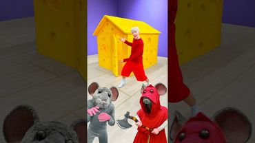 奶酪小屋 vs 老鼠！🏠🧀🐭