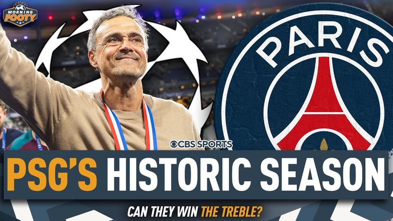 PSG’S TREBLE PURSUIT 🏆👀🗣| Looking ahead to UEFA Champions League Final vs. Inter | Morning Footy
