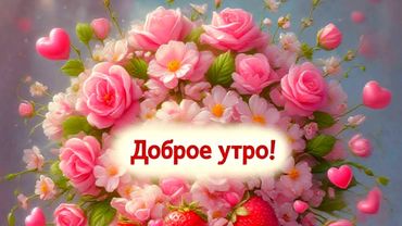 Доброго утра! Улыбчивого денёчка!