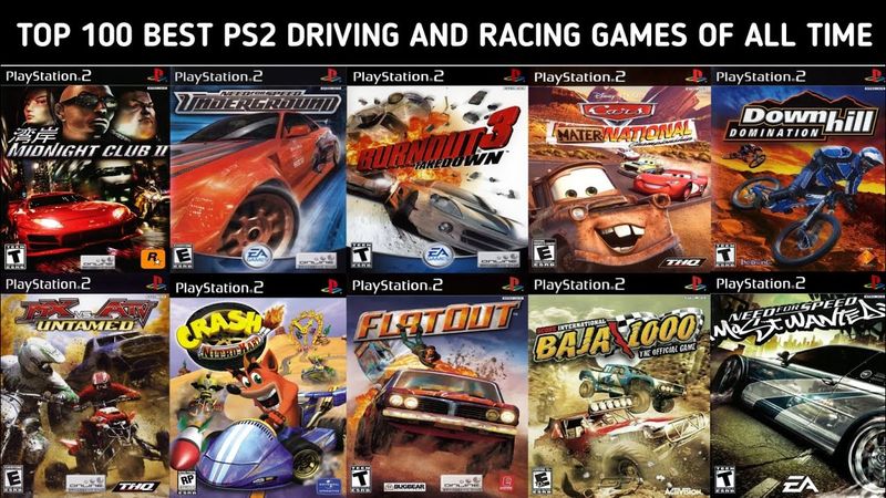 Top 100 Best PS2 Driving And Racing Games Of All Time | Best Playstation 2 Games