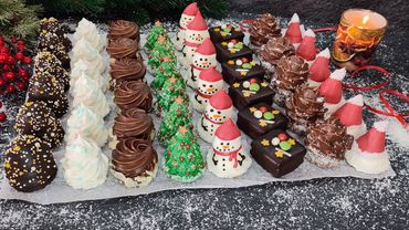 O mais arejado e baratos de Natal pastelaria! 8 variedades de uma única massa! Delicioso!