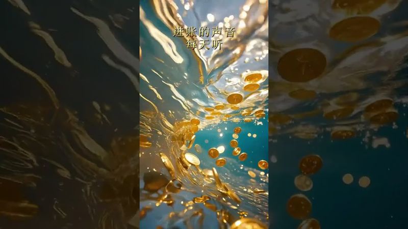 【每天聽一分鐘財富流動的聲音，提升財運，流水生金】#吸引力法則 #顯化 #潛意識 #好運連連財源滾滾 #智慧人生