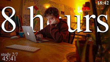 LIVE | 8-HOUR study with me 📚⛈️ rain sounds & pomodoro timer 60 & 10