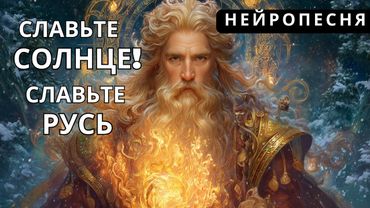 Славьте Солнце! Славьте Русь! 🌞 Коляда Сварожич 🔥 Славянская песня Марина Царь Волкова❄️НЕЙРОПЕСНЯ.