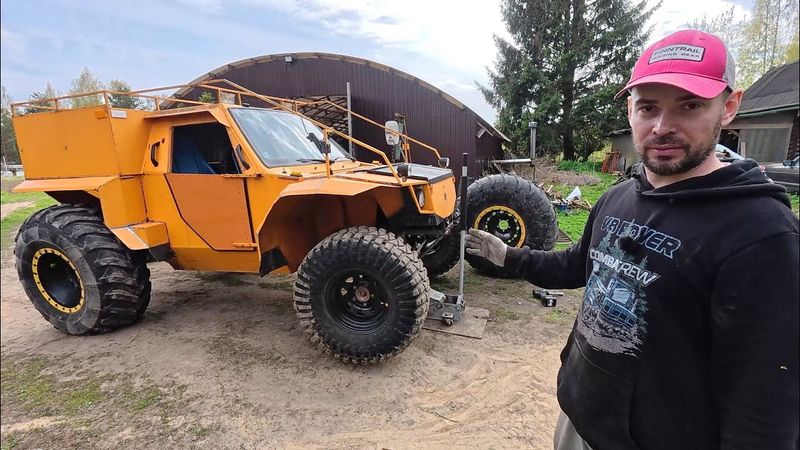 Восстановили редкий вездеход!