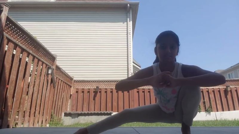 How to do a one handed cartwheel. #gymnasticlover.