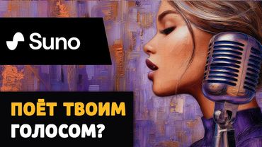 SUNO - может ли петь ТВОИМ голосом? Тестируем варианты.