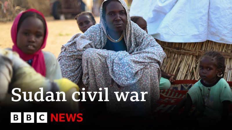 Starvation warning in war-torn Sudan | BBC News