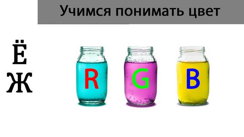 RGB модель | Как устроен цвет| учимся понимать цвет