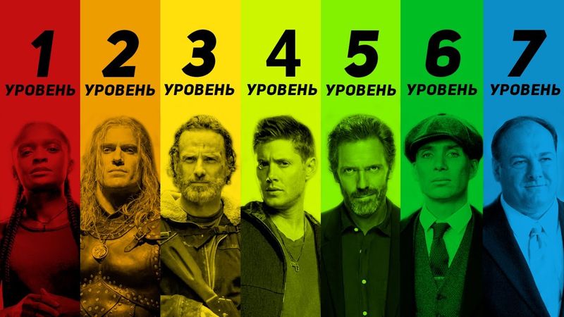7 уровней сериалов