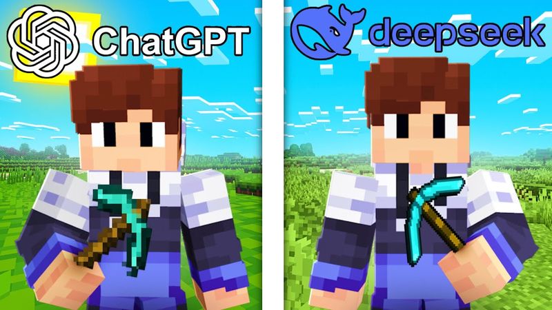 😱 ChatGPT vs DeepSeek Делают РесурсПак для МАЙНКРАФТ с НУЛЯ!