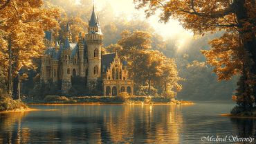 The Autumn Lake Castle: Fantasy Celtic Music for Relax | Medieval Serenity