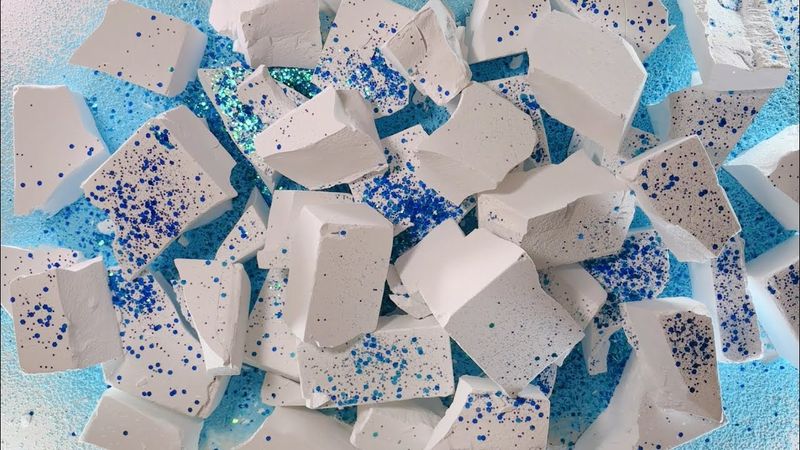 ASMR❄️Soft Small Bits&Sift Powder | Gym Chalk Crush | Sleep Aid | GC1