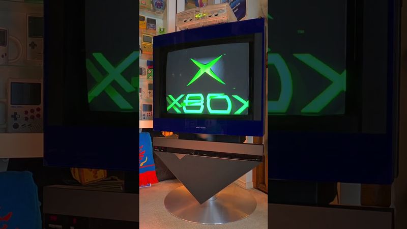 This Bang & Olufsen AV9000 crt tv cost as much as some cars back in the 90s.