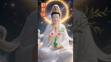 今天是觀音誕，雙手合十，念一句『南無觀世音菩薩』，平安順遂跟著來！