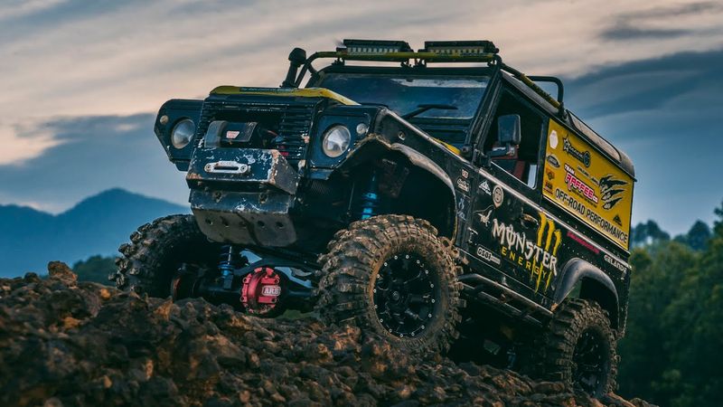 Rc Crawler RC4WD Land Rover D90 Off Road Driving Scale 4x4 Rc Car