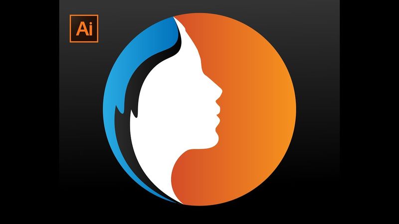 Logo making for beauty centers - adobe illustrator tutorial