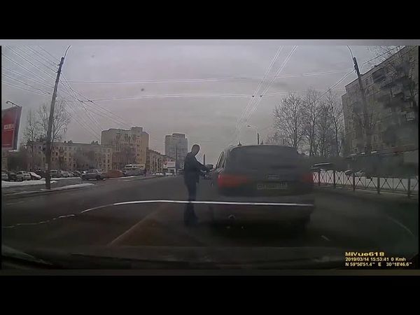 Выпуск №122. Драки на дороге, разборки, быдло получает, нокауты. Лучшие моменты!